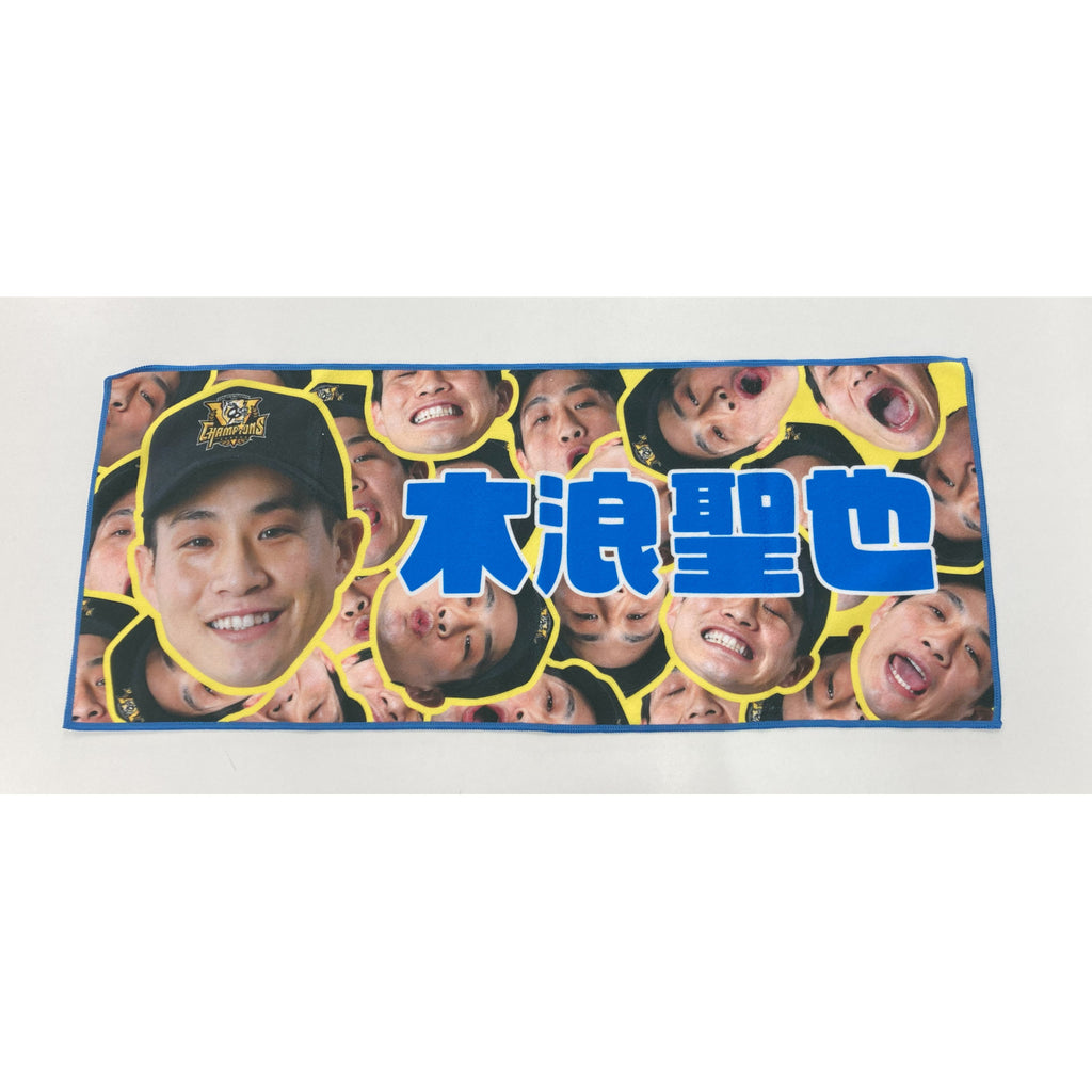 【⠀値下げしました！！！】レペゼン地球メンバー全員のサイン入り タオル 球場EC】☆2025JERAセ・リーグ優勝記念シークレット顔柄フェイスタオル