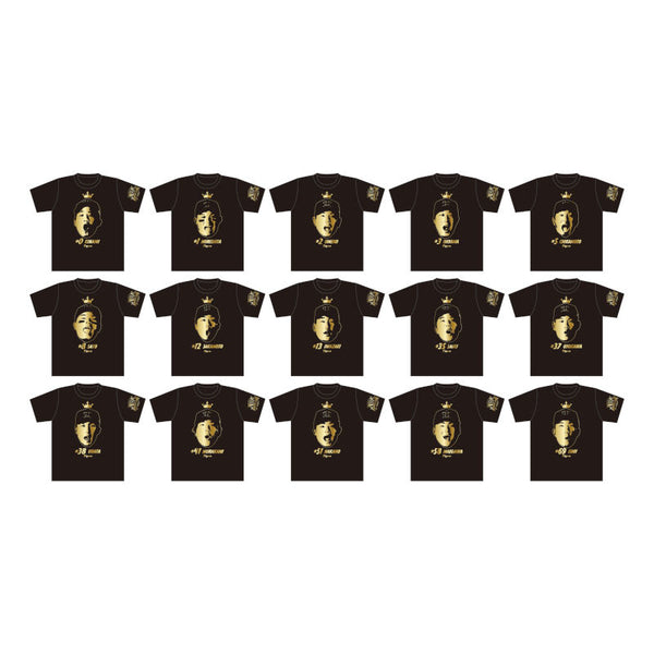 球場EC】☆2025JERAセ・リーグ優勝記念シークレット選手顔イラストT